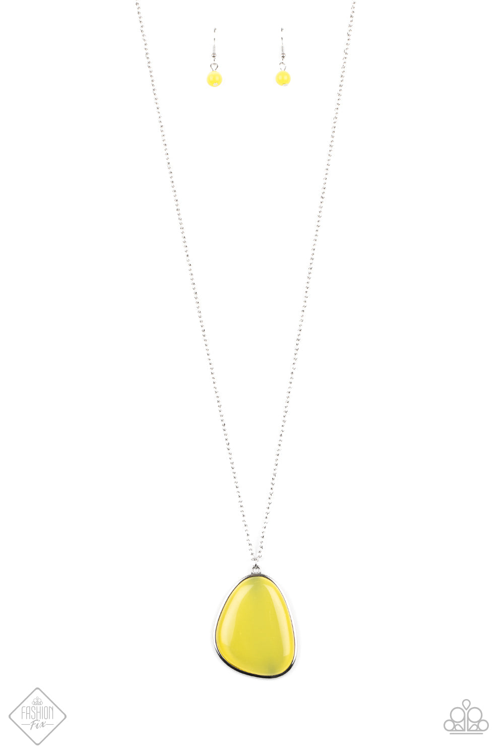 Ethereal Experience - Yellow Necklace Paparazzi Accessories. Subscribe & Save!