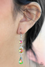 Load image into Gallery viewer, Outstanding Opulence Multi Oil Spill Earring Paparazzi Accessories #P5RE-MTXX-079XX 
