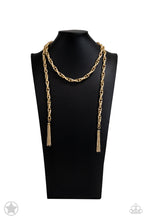 Load image into Gallery viewer, Paparazzi Necklace ~ SCARFed for Attention - Gold
