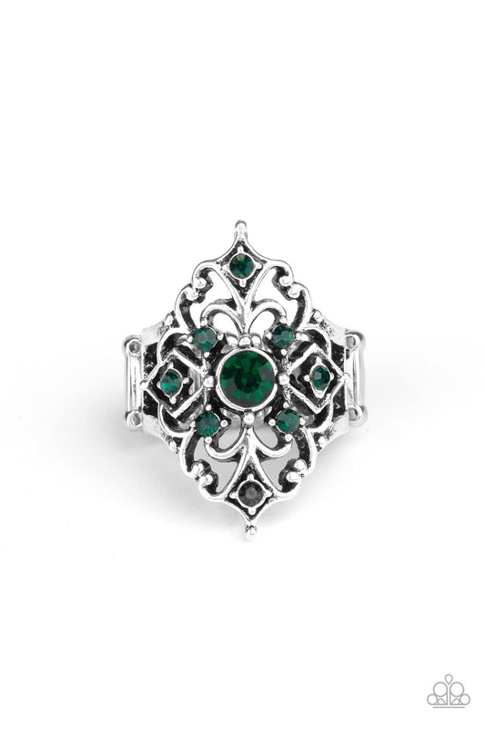Paparazzi Imperial Iridescence Green Ring. Get Free Shipping. #P4RE-GRXX-141XX 