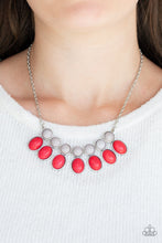 Load image into Gallery viewer, Paparazzi Necklace ~ Environmental Impact - Red Necklace
