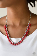 Load image into Gallery viewer, Paparazzi Necklace ~ Extinct Species - Red
