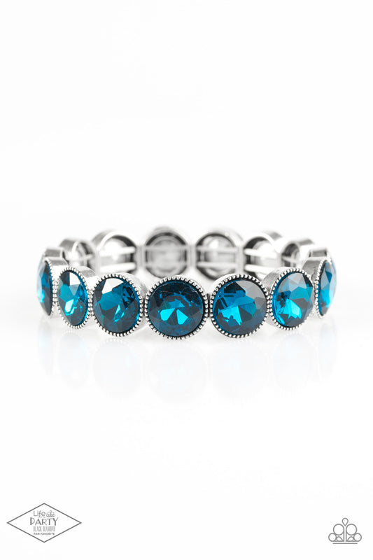 Paparazzi Number One Knockout Blue Bracelets. Get Free Shipping. #P9RE-BLXX-094XX
