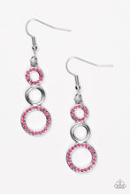 Load image into Gallery viewer, Paparazzi Earring ~ Bubble Bustle - Pink
