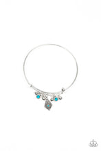 Load image into Gallery viewer, Treasure Charms - Blue Dainty Bracelet Paparazzi Accessories. #P9AA-BLXX-060XX. Get Free Shipping!
