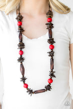 Load image into Gallery viewer,  Cozumel Coast - Red Paparazzi Necklace
