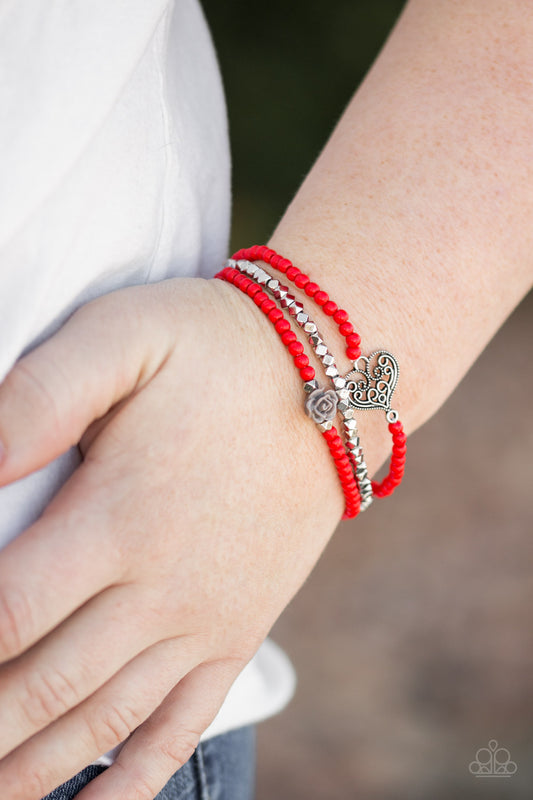 Lovers Loot Red Seed Beads Bracelet Paparazzi Jewelry for women. Subscribe & Save. #P9WH-RDXX-109XX