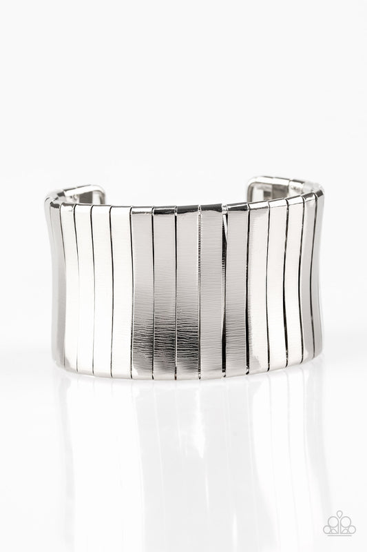 Paparazzi Bracelet ~ Urban Uptrend - Silver Urban Bracelet