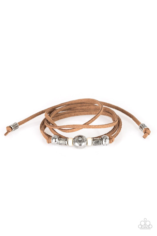 Find Your Way - White Urban Bracelet Paparazzi