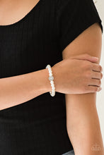 Load image into Gallery viewer, Paparazzi Bracelet ~ Follow My Lead - White
