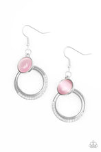 Load image into Gallery viewer, Paparazzi Dreamily Dreamland - Pink Earring
