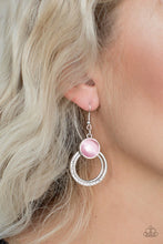 Load image into Gallery viewer, Dreamily Dreamland - Pink Earring Paparazzi Accessories $5 Pink Earring
