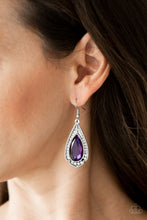 Load image into Gallery viewer, Paparazzi Earring ~ Superstar Stardom - Purple

