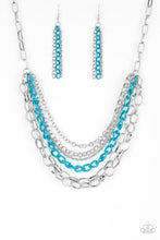 Load image into Gallery viewer, Paparazzi Necklace ~ Color Bomb - Blue
