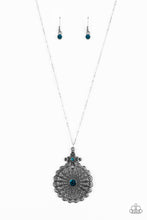 Load image into Gallery viewer, Paparazzi Necklace ~ Walk On The WILDFLOWER Side - Blue
