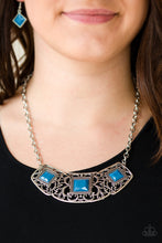 Load image into Gallery viewer, Paparazzi Feeling Inde-PENDANT Blue Necklace #P2WH-BLXX-314XX
