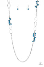 Load image into Gallery viewer, Paparazzi Necklace ~ Flirty Foxtrot - Blue Necklace
