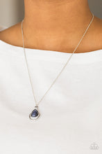 Load image into Gallery viewer,  Just Drop It! - Blue Necklace Paparazzi
