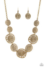 Load image into Gallery viewer, Your Own Free WHEEL - Brass Necklace Paparazzi
