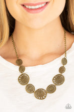 Load image into Gallery viewer, Paparazzi Necklace ~ Your Own Free WHEEL - Brass
