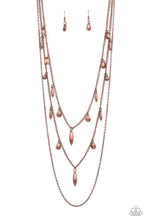 Load image into Gallery viewer, Paparazzi Necklace ~ Bravo Bravado - Copper
