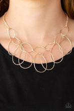 Load image into Gallery viewer, Paparazzi Necklace ~ Top-TEAR Fashion - Rose Gold Teardrops Drip Necklace
