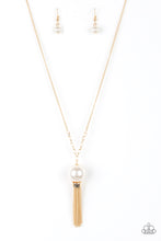 Load image into Gallery viewer, Belle Of The BALLROOM - Gold Necklace Paparazzi Accessories
