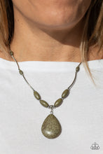 Load image into Gallery viewer, Paparazzi Necklace ~ Explore The Elements - Green Necklace
