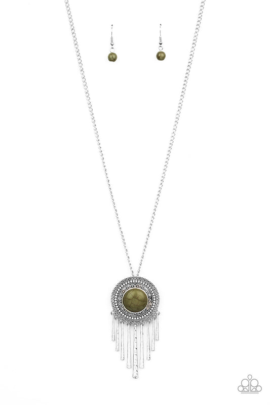 Paparazzi Necklace ~ Bon VOYAGER - Green