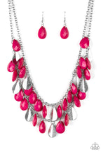 Load image into Gallery viewer, Life of the FIESTA - Pink Necklace Paparazzi Accessories
