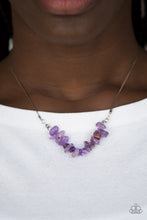 Load image into Gallery viewer, Back To Nature - Purple Necklace Paparazzi Accessories $5 Jewelry
