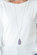 Load image into Gallery viewer, Paparazzi Necklace ~ Tiki Tease - Purple
