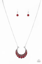 Load image into Gallery viewer, Count To ZEN Red Necklace Paparazzi Accessories $5 Jewelry. Subscribe and Save
