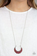 Load image into Gallery viewer, Paparazzi Count To ZEN - Red Necklace. #P2TR-RDXX-082XX. Shiis Free

