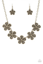 Load image into Gallery viewer, Paparazzi Necklace ~ No Common Daisy - Brass Floral Necklace
