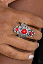 Load image into Gallery viewer, Paparazzi Ring ~ Dune Drifter - Red
