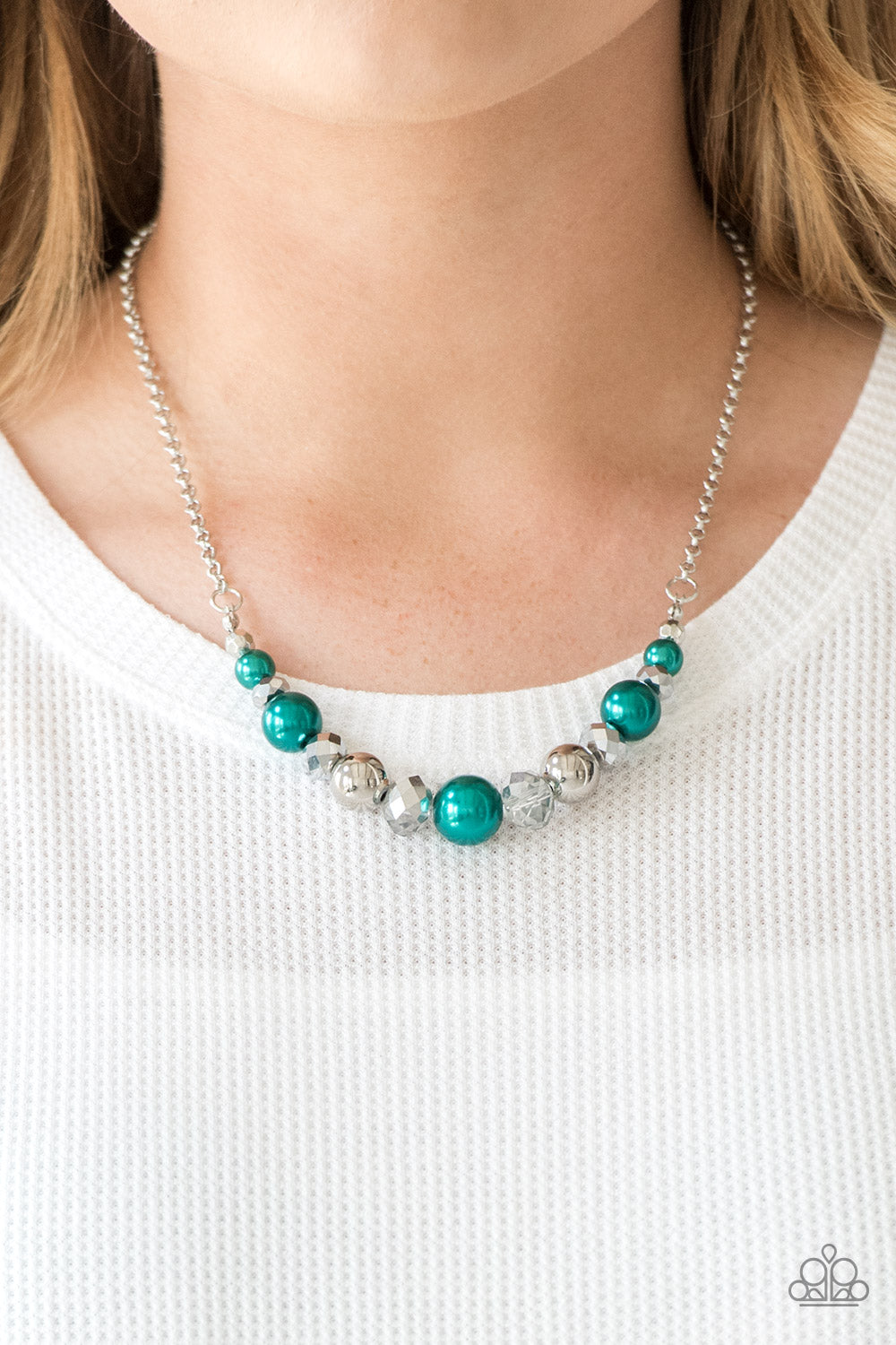 Paparazzi Necklace ~ The Big-Leaguer - Green