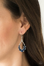 Load image into Gallery viewer, Fancy First - Blue Pearl Earrings Paparazzi Accessories. Subscribe &amp; Save!  #P5RE-BLXX-147FC
