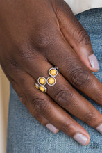 Load image into Gallery viewer, Paparazzi Ring ~ Foxy Fabulous - Yellow Ring
