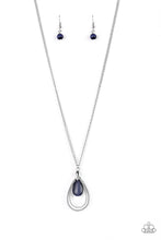 Load image into Gallery viewer, Paparazzi Necklace ~ Teardrop Tranquility - Blue
