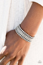 Load image into Gallery viewer, Rustic Rhythm Silver $5 Bracelet Paparazzi Accessories
