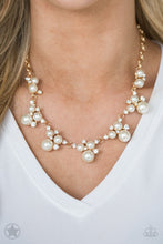 Load image into Gallery viewer, Paparazzi Necklace ~ Toast To Perfection - Gold Necklace Blockbuster Pearl and Gold Necklace
