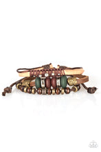 Load image into Gallery viewer, Paparazzi Bracelet ~ Country Campout - Brown
