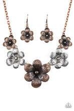 Load image into Gallery viewer, Paparazzi Necklace ~ Secret Garden - Multi Flower Necklace
