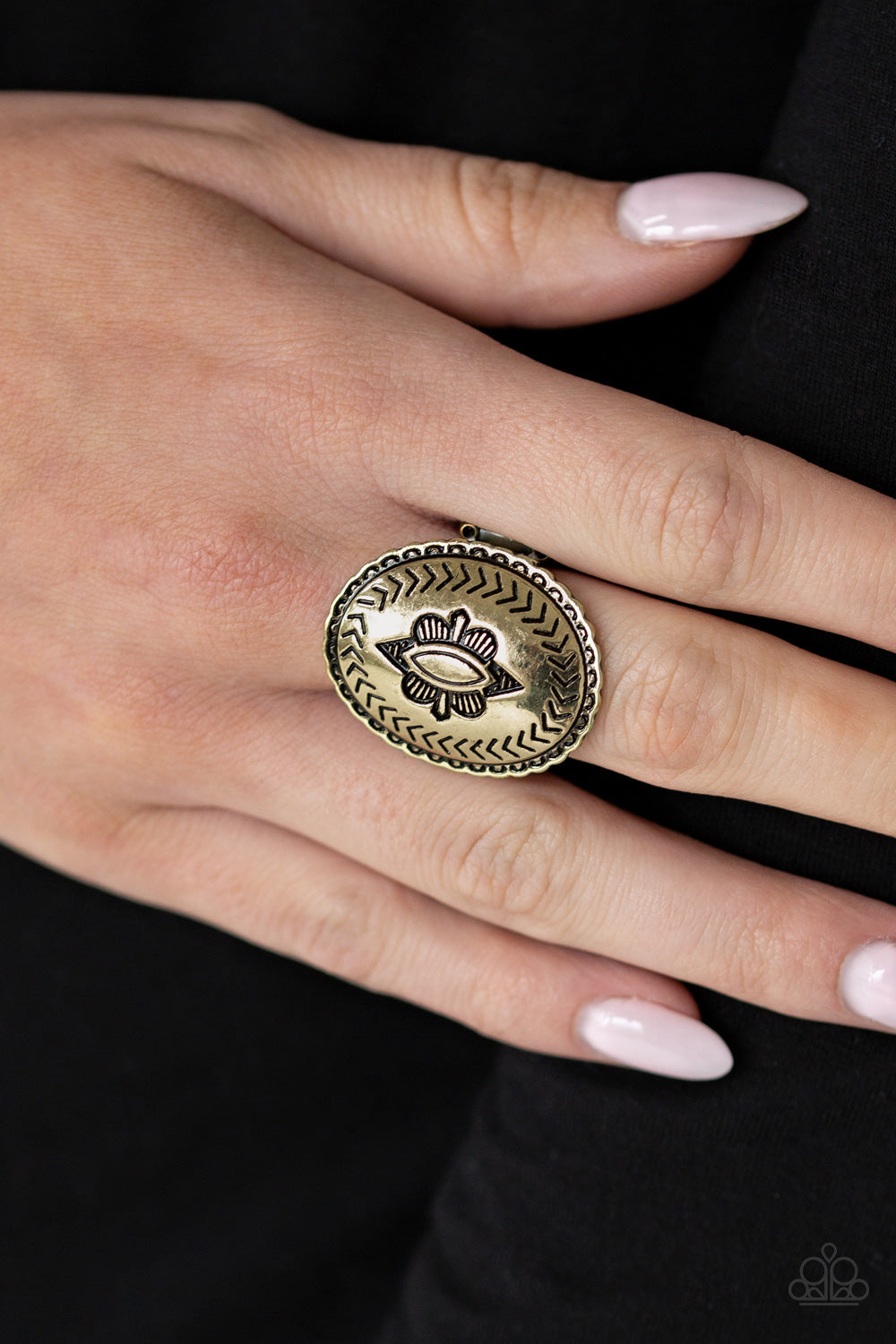 Paparazzi Ring ~ Down And Outback - Brass