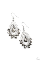 Load image into Gallery viewer, Boss Brilliance Silver Earrings Paparazzi Accessories $5 Silver Earring is led and nickel free
