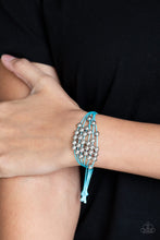 Load image into Gallery viewer, Paparazzi Bracelet ~ Without Skipping A BEAD - Blue
