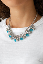 Load image into Gallery viewer, Party Spree Blue Necklace Paparazzi Accessories. Get Free Shipping. #P2RE-BLXX-219JO
