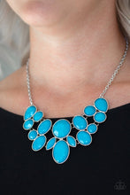 Load image into Gallery viewer, Demi-Diva - Blue Necklace Paparazzi Accessories

