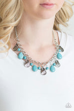 Load image into Gallery viewer, Paparazzi Terra Tranquility - Blue Necklace.
